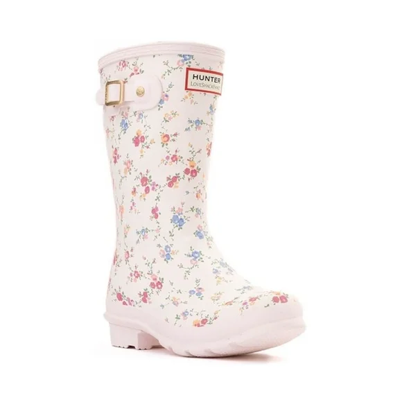 👢🌸 Hunter x LoveShackFancy Tall Rain Boot Confetti 👢🌸 - Picture 5 of 7